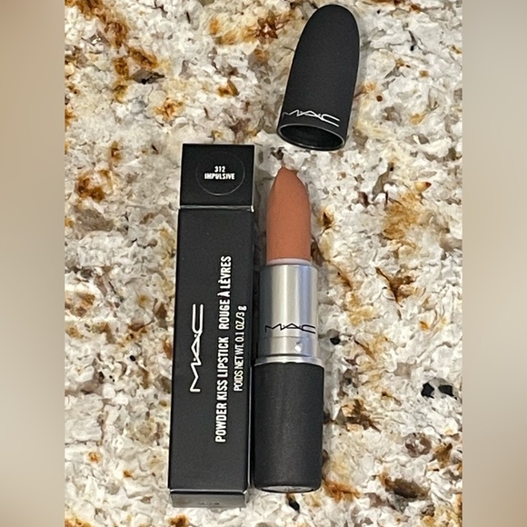 MAC Cosmetics Makeup Mac Powder Kiss Lipstick Impulsive Poshmark